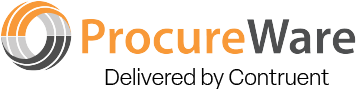 Procureware Delivered by Contruent Logo ARES PRISM