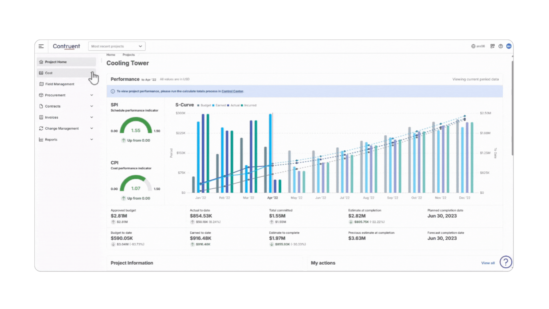 Contruent Control Accounts UX ARES PRISM