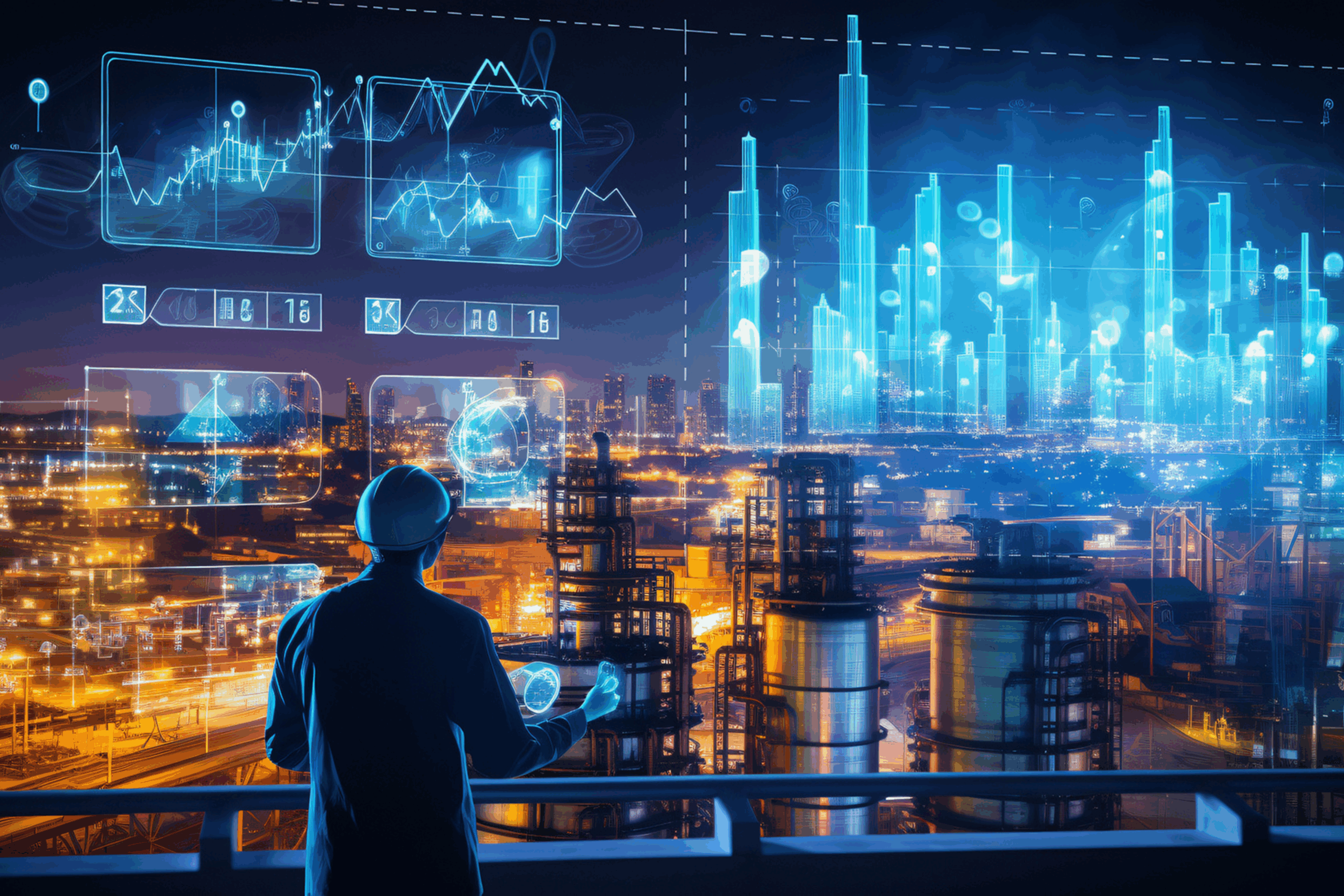 Project professional working on contracts for new mega project