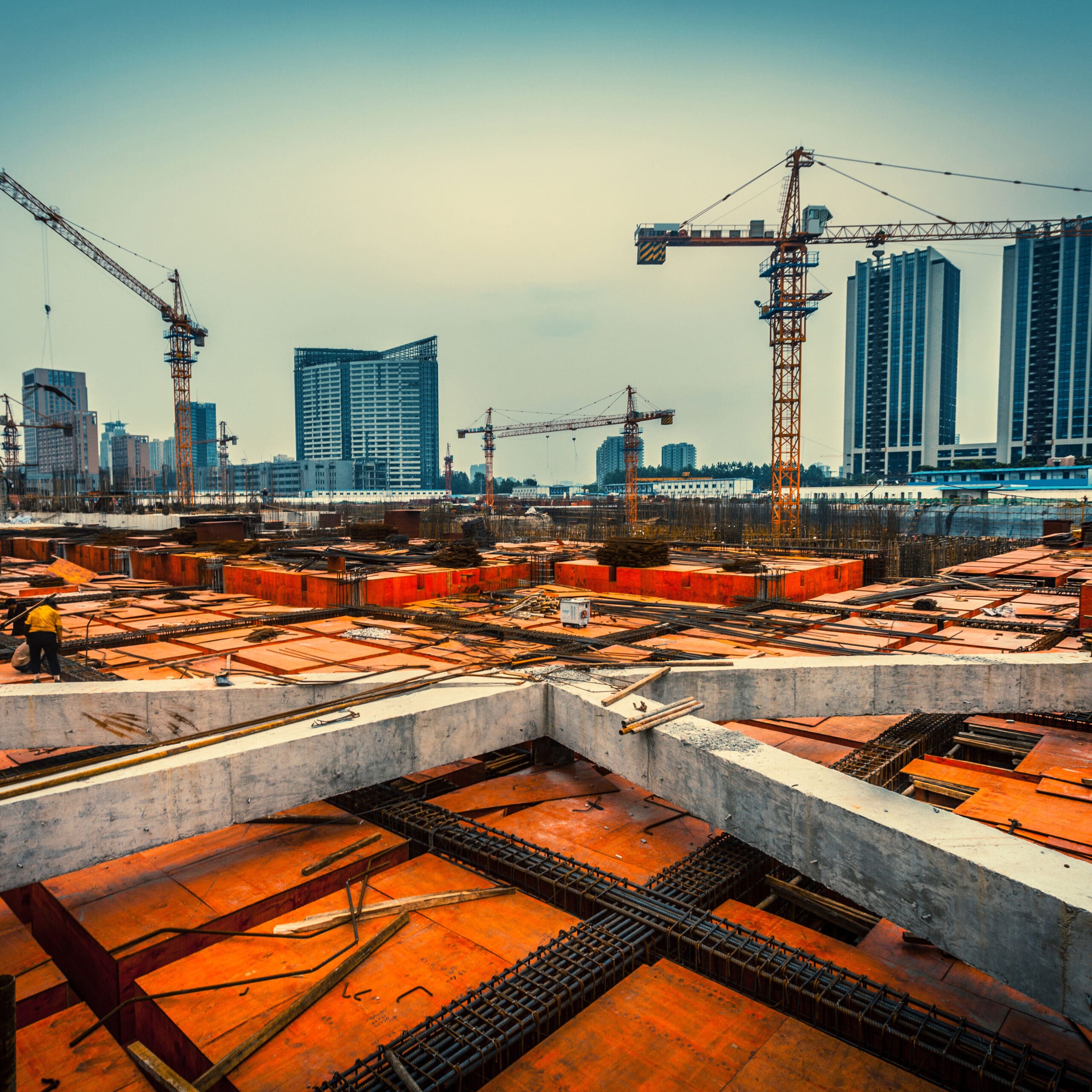 Project professional working on contracts for new mega project