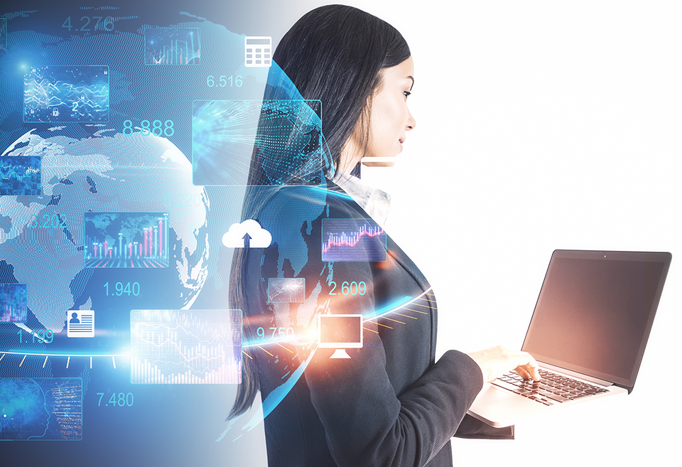 Project professional working on contracts for new mega project