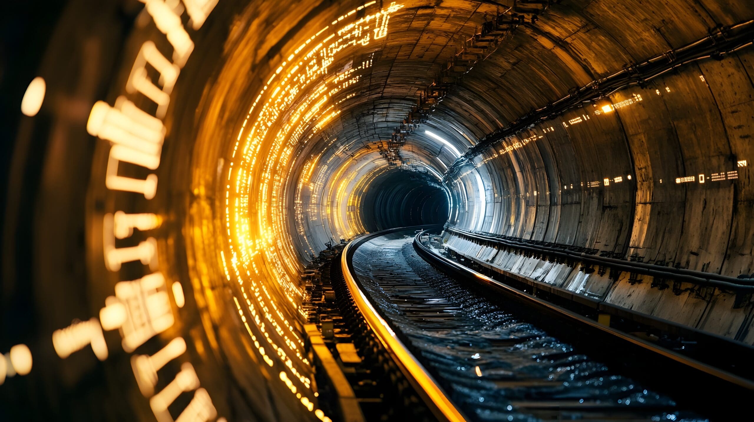 Construction engineers meeting together at construction site